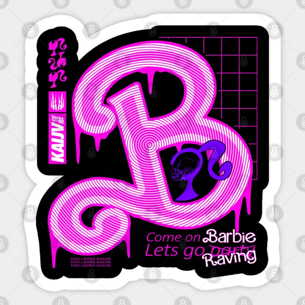 come on barbie Sticker by NxMercy